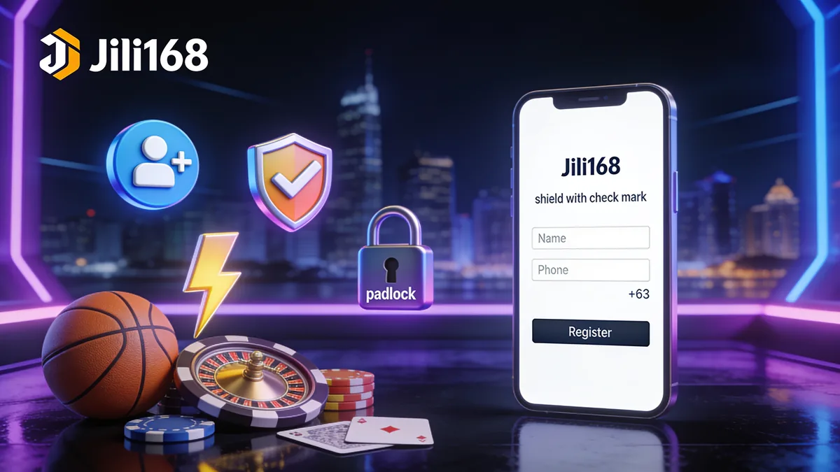 Steps to Register at jili168: jili168 guide for players in the Philippines